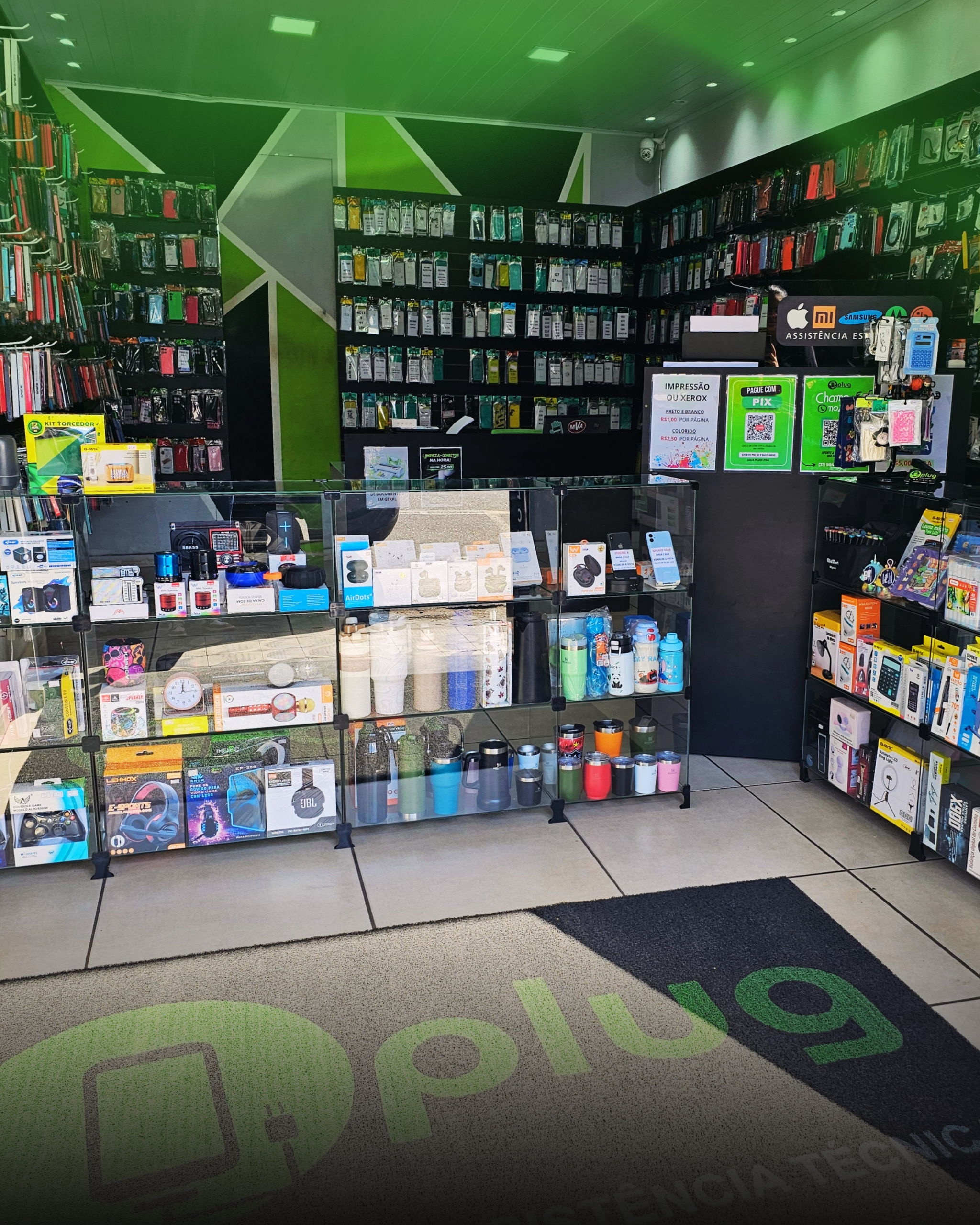 Interior da Loja Plug